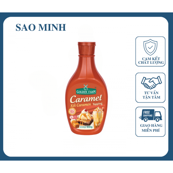 Sốt Caramel - Golden Farm 630gr